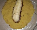 Foto langkah ke 4 dari resep "pisang meisis gulung ubi".