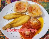 Foto del paso 6 de la receta Lenguado frito con guarnición