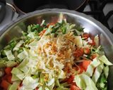 A picture of step 3 of Spring Rolls.