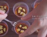 Caramel ''MIZU-YOKAN''(Smooth and Sweet azuki Bean Jelly / Red Bean Jelly) recipe step 9 photo