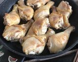 Hình bước làm 1 của món Đùi gà om khoai tây