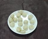 A picture of step 5 of Potato Toffee.