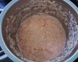 A picture of step 1 of Matar paneer masala (suhana makhanwala mix).