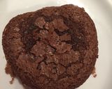 A picture of step 5 of Chocolate Fondant.