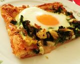 Foto del paso 20 de la receta: Hojaldre de espinacas, bacon, queso fresco y huevo (Spanakopita)