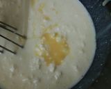 A picture of step 2 of Kharvas (Milk Pudding).