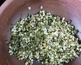 A picture of step 1 of Evergreen Chaat.