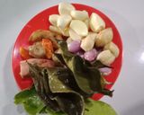 Foto langkah ke 1 dari resep Sayur Gori Kacang panjang Rebung Kacang Putih.