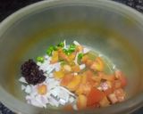 A picture of step 2 of Cheese balls chaat.