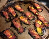 A picture of step 5 of Easy cheesy Jalepeno poppers.