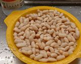 Foto del paso 4 de la receta: Ensalada de alubias de bote, daikon y huevo cocido