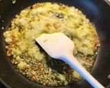 A picture of step 1 of Meat & potato moussaka.