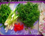 Hình bước làm 4 của món Chả cá Lã Vọng