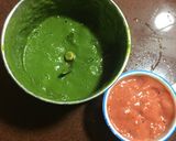 A picture of step 3 of Egg Hara Masala.