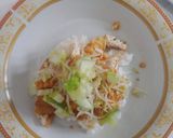 Foto langkah ke 5 dari resep Sega Lengko - Nasi lengko Khas Cirebon.