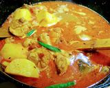 আলু দিয়ে মুরগির মাংসের ঝোল (aloo diye murgir mangsher jhol recipe in Bengali) রেসিপি ধাপ - 6 ছবি