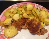 Almás-krumplis köret recept fázis 5 fotója