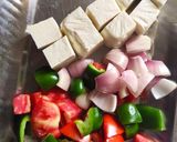 A picture of step 3 of Paneer Tikka.