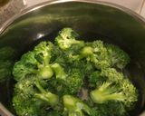 港式大排檔小菜 - 翡翠黃金蝦仁 (鹹蛋煎蝦仁伴西蘭花)的食譜步驟3照片