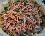 Une image de l'étape 8 de Tarte aux blettes et lardons parfumée à l'ail fumé.