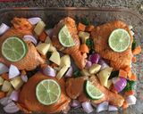 Foto del paso 3 de la receta: Pollo arcoiris