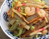 什錦墨玉板炒餅的食譜步驟6照片