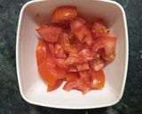 A picture of step 2 of Kachumar salad.