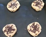 Une image de l'étape 6 de Cookie vanille et pépites de chocolat.