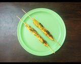 A picture of step 2 of No-bread red bean patty subs!.