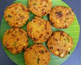 A picture of step 7 of Masala vadai.