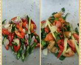 Foto langkah ke 2 dari resep Tumis Jantung Pisang Mercon.