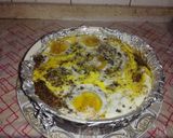 صورة لخطوة 8 من وصفة طاجن الكفته بالسبانخ والبيض