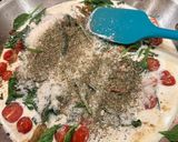 A picture of step 6 of Tuscan Chicken.