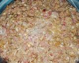 A picture of step 3 of Qeema biryani.