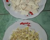 Foto langkah ke 1 dari resep Tumis Toge & Tahu.