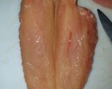 Une image de l'étape 3 de Poulet farci en papillote.