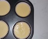 A picture of step 6 of Vanilla sponge cupcakes without milk.