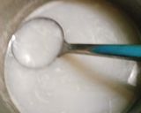 Hình bước làm 1 của món Bánh lọt hoa đậu biếc