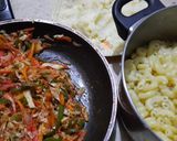 A picture of step 5 of Macaroni Kabab.
