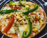 પિઝા (wheat base no yeast no oven)(pizza recipe in Gujarati) રેસીપી સ્ટેપ2ફોટો