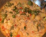 A picture of step 9 of Mix Veg in White Sauce.