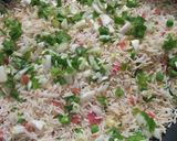 A picture of step 7 of Chinese rice.
