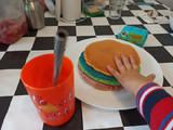 Hot cakes de colores