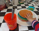 Foto del paso 6 de la receta: Hot cakes de colores
