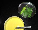 A picture of step 1 of Steam Dhokla.