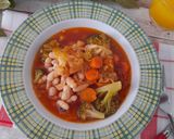 Foto del paso 6 de la receta Cazuela de alubias con verdura
