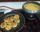 A picture of step 3 of Ragda Pattice.