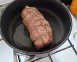 Foto del paso 10 de la receta: Ternera rellena de rovellons y jamón