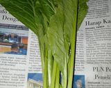 Foto langkah ke 1 dari resep Tumis sayur sawi hijau.