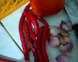 Foto langkah ke 2 dari resep Balado Tahu Ikan Asin Lidah.